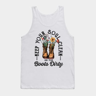 keep your soul clean Tank Top